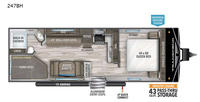 2021 Transcend Xplor 247BH Floor Plan