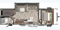 2020 Wildwood 263BHXL Floor Plan