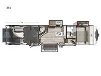 2023 XLR Nitro 351 Floor Plan